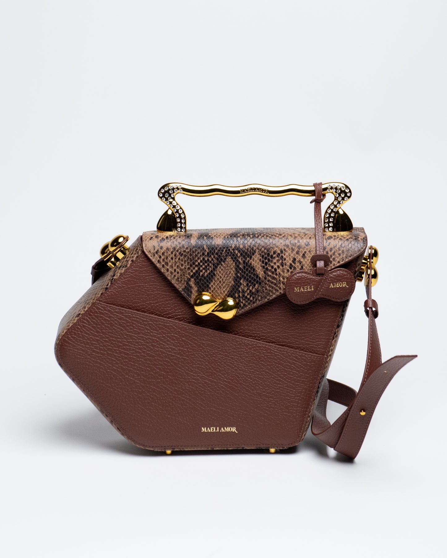 Aisa Handbag Brown
