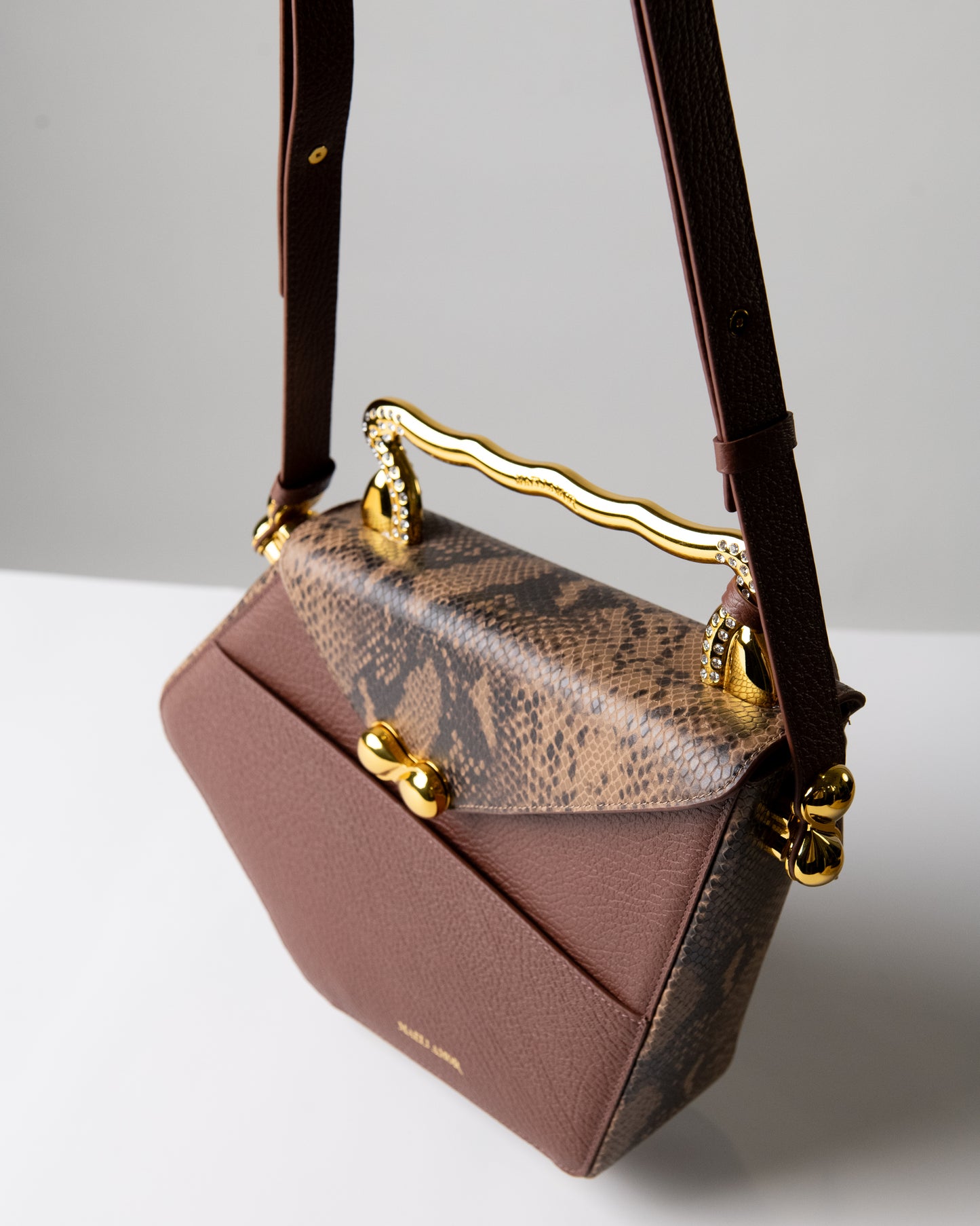 Aisa Handbag Brown