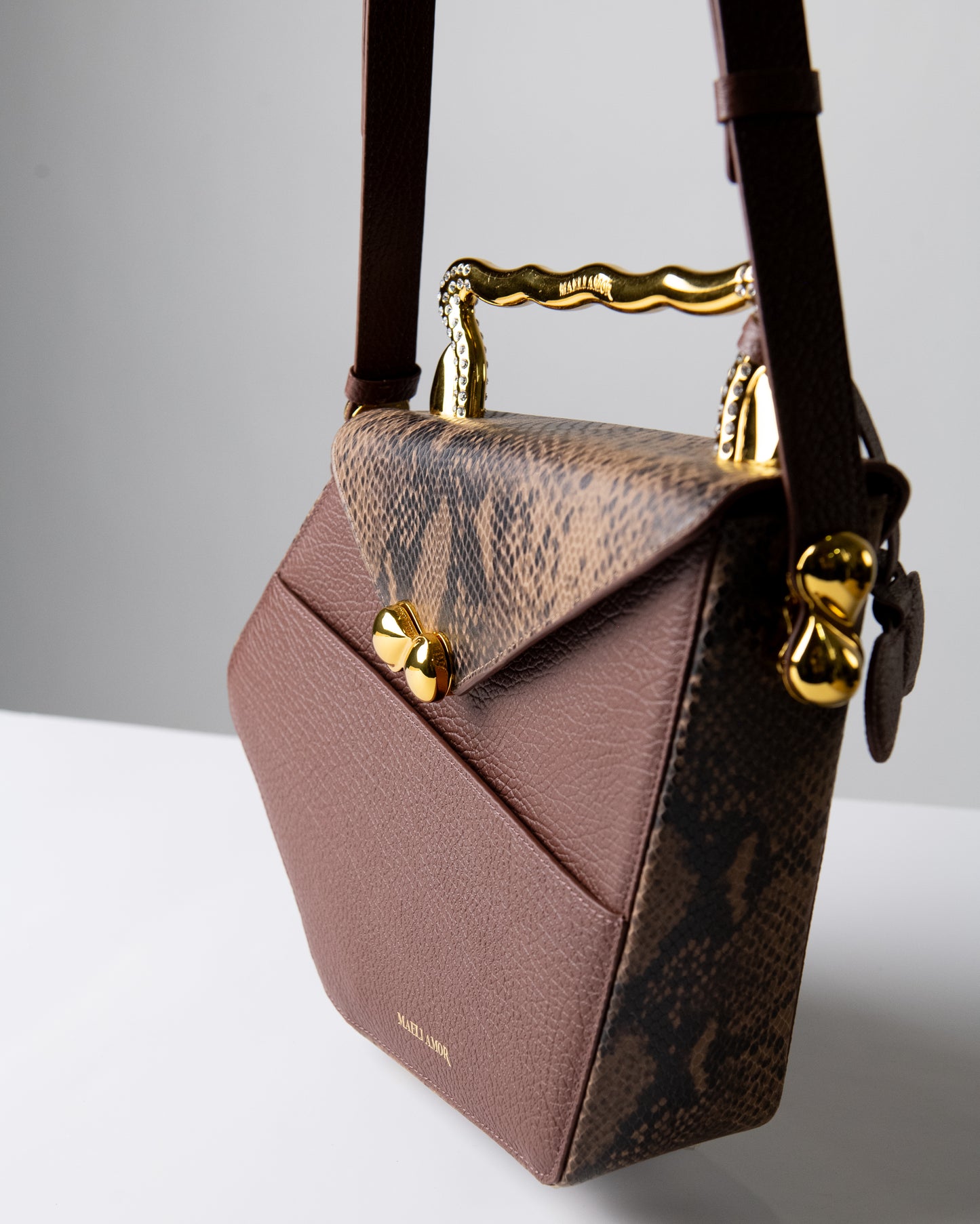 Aisa Handbag Brown