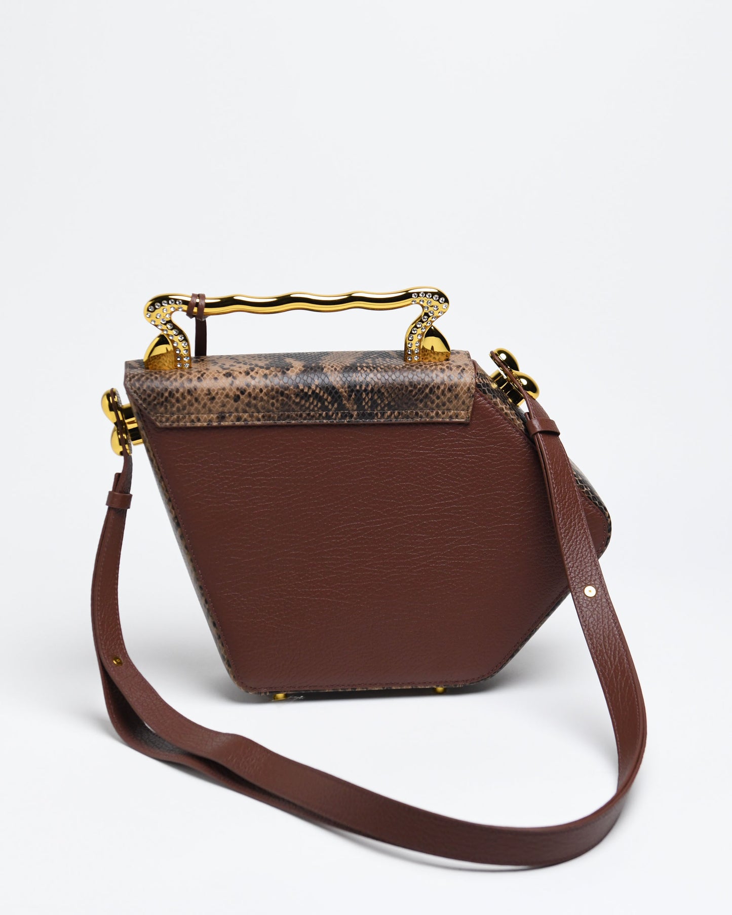 Aisa Handbag Brown