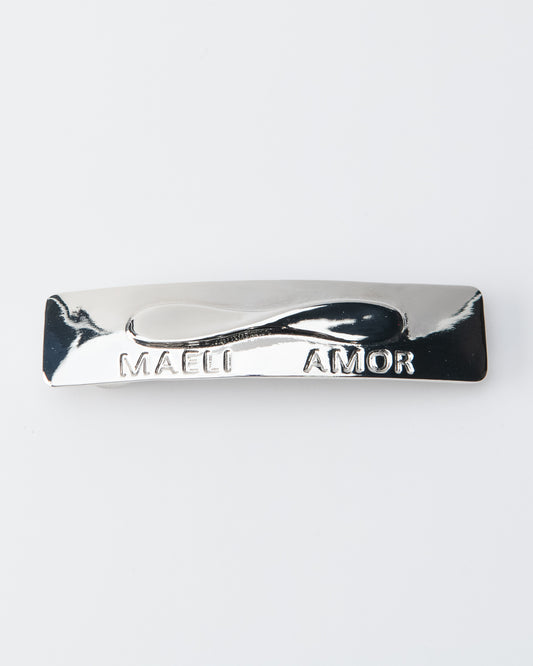Emi Hair-Barrette (Silver)