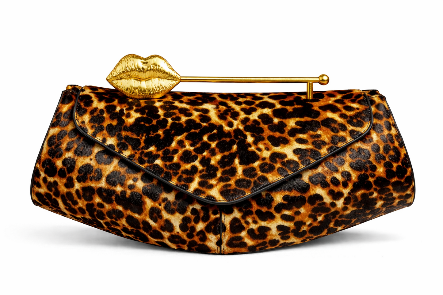Meji Bag (Hair-on Leopard print)